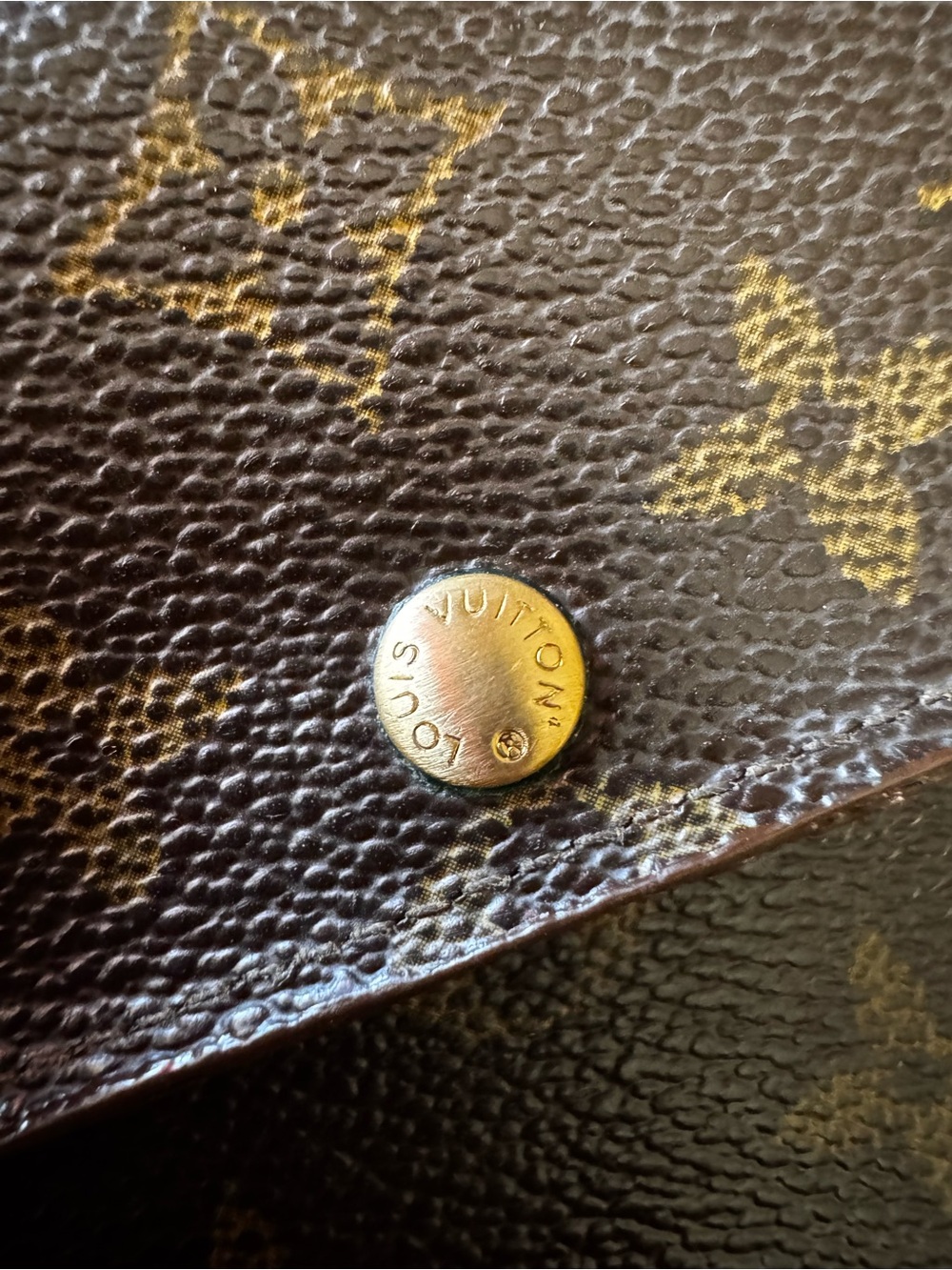 Louis Vuitton monogram sarah wallet, converted Crossbody vintage - Picture 16 of 17